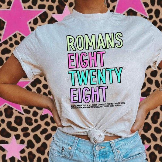 DTF Print Romans 8:28