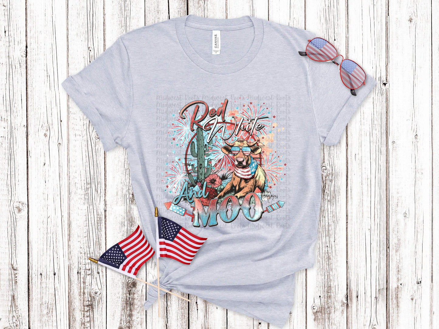 Red White and Moo Top