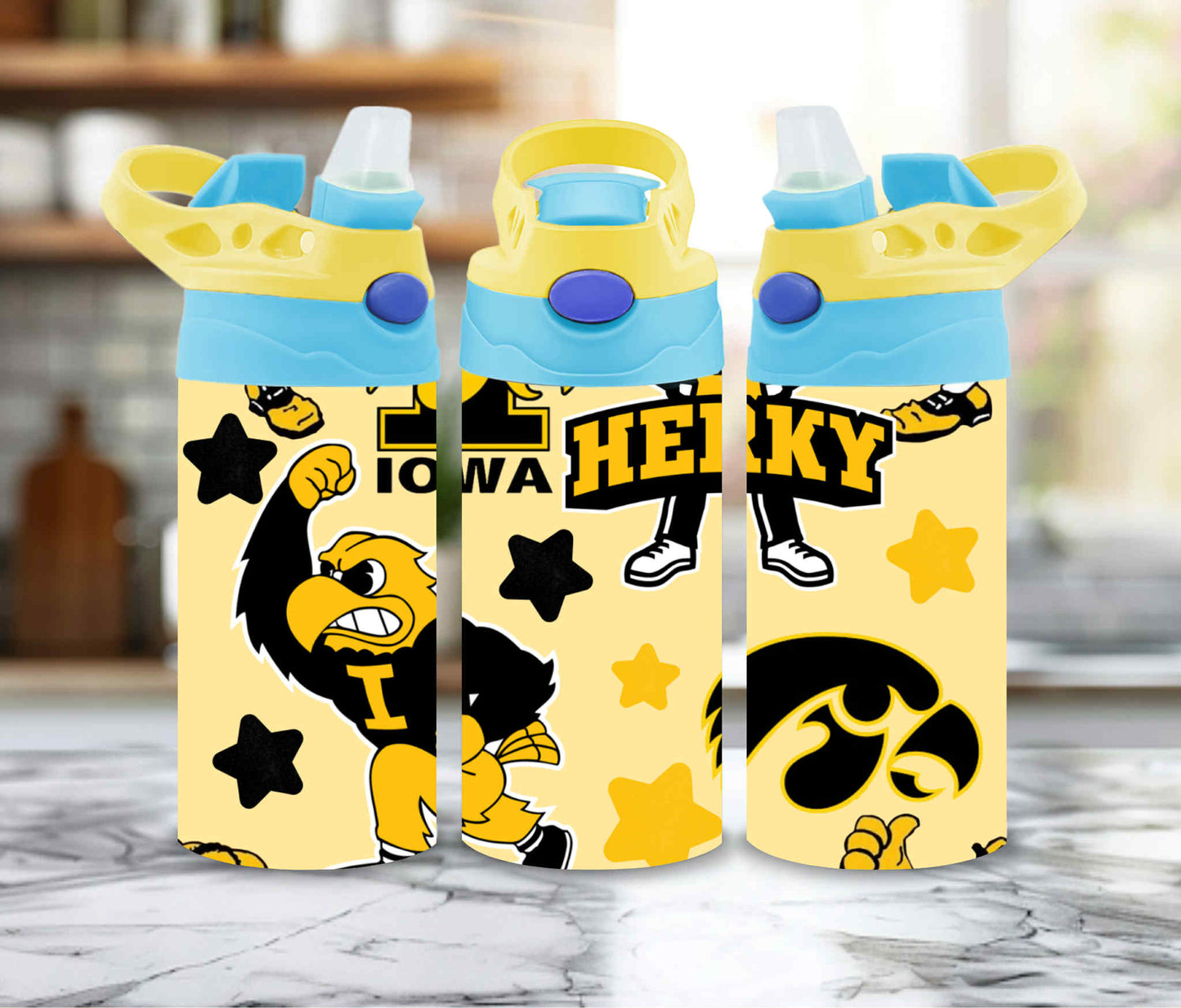 College Team Kids Sippy or Waterbottle