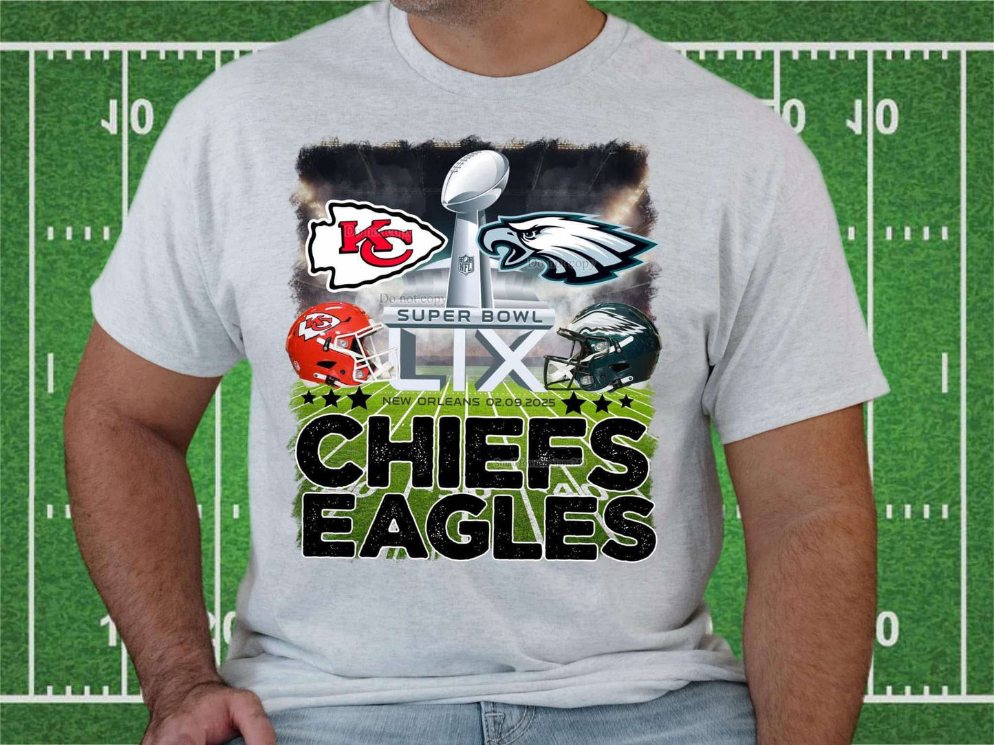 DTF Print - Chiefs Eagles Superbowl