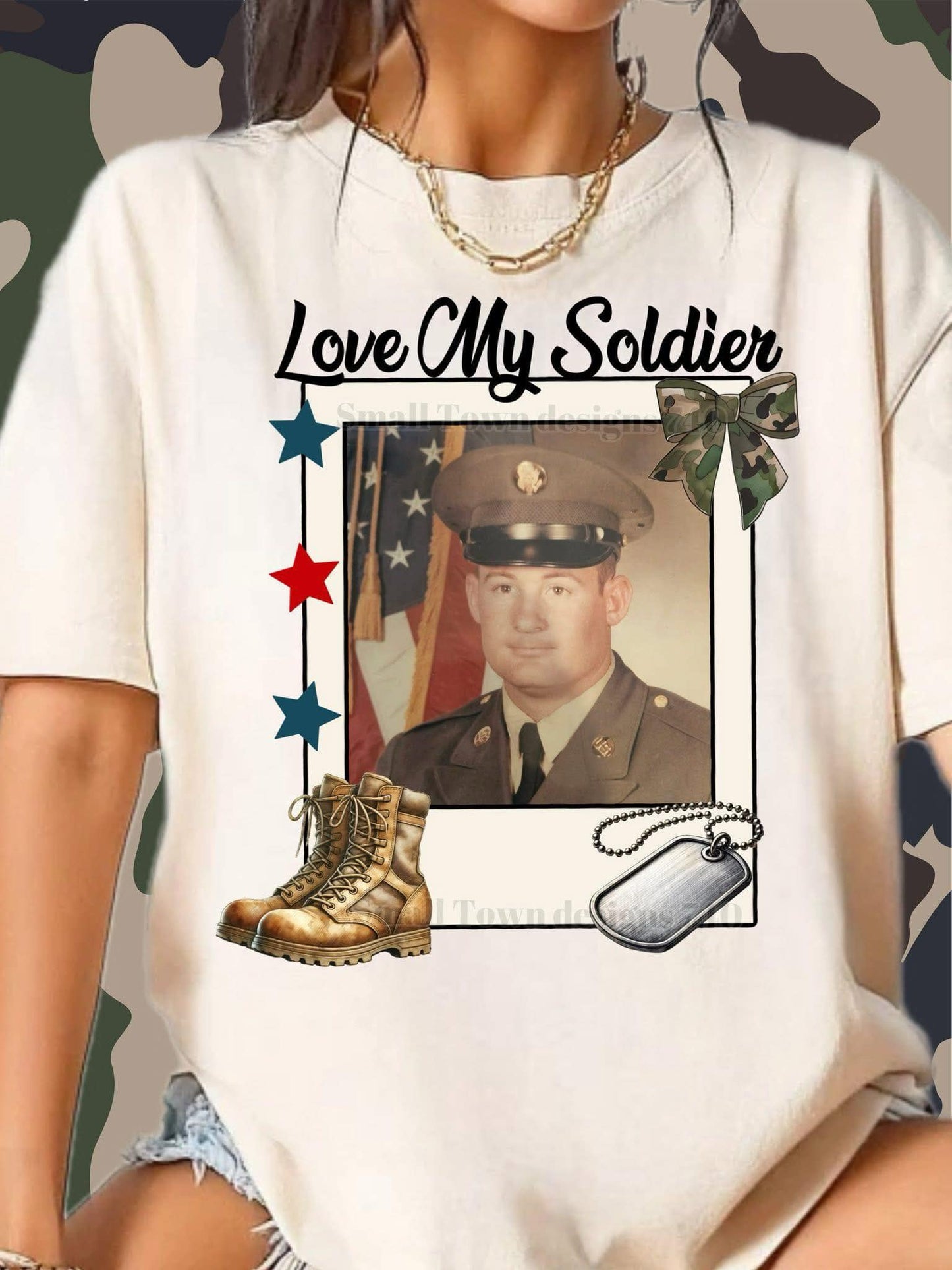 Love My Soldier Top
