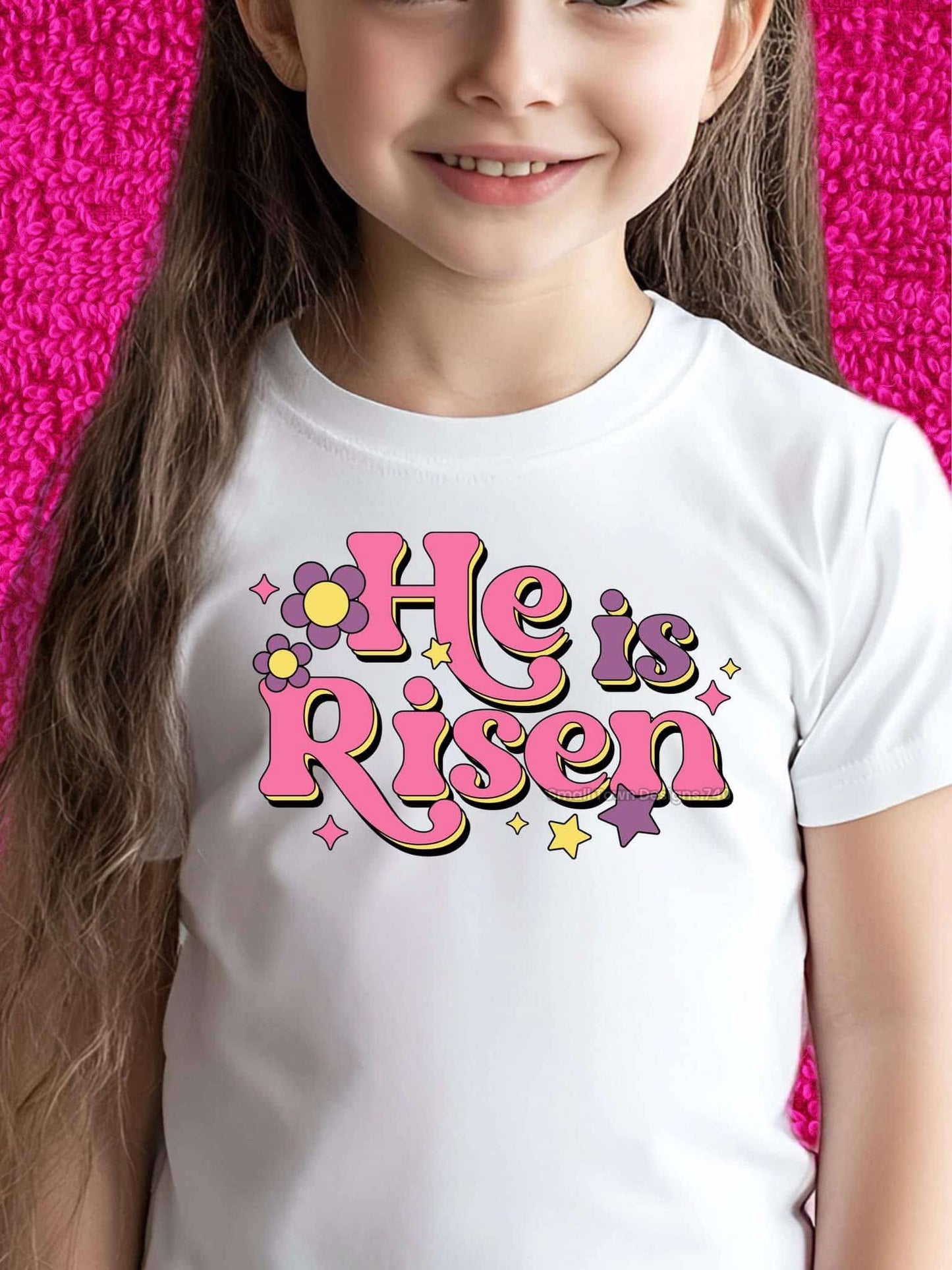DTF Print - He is Risen