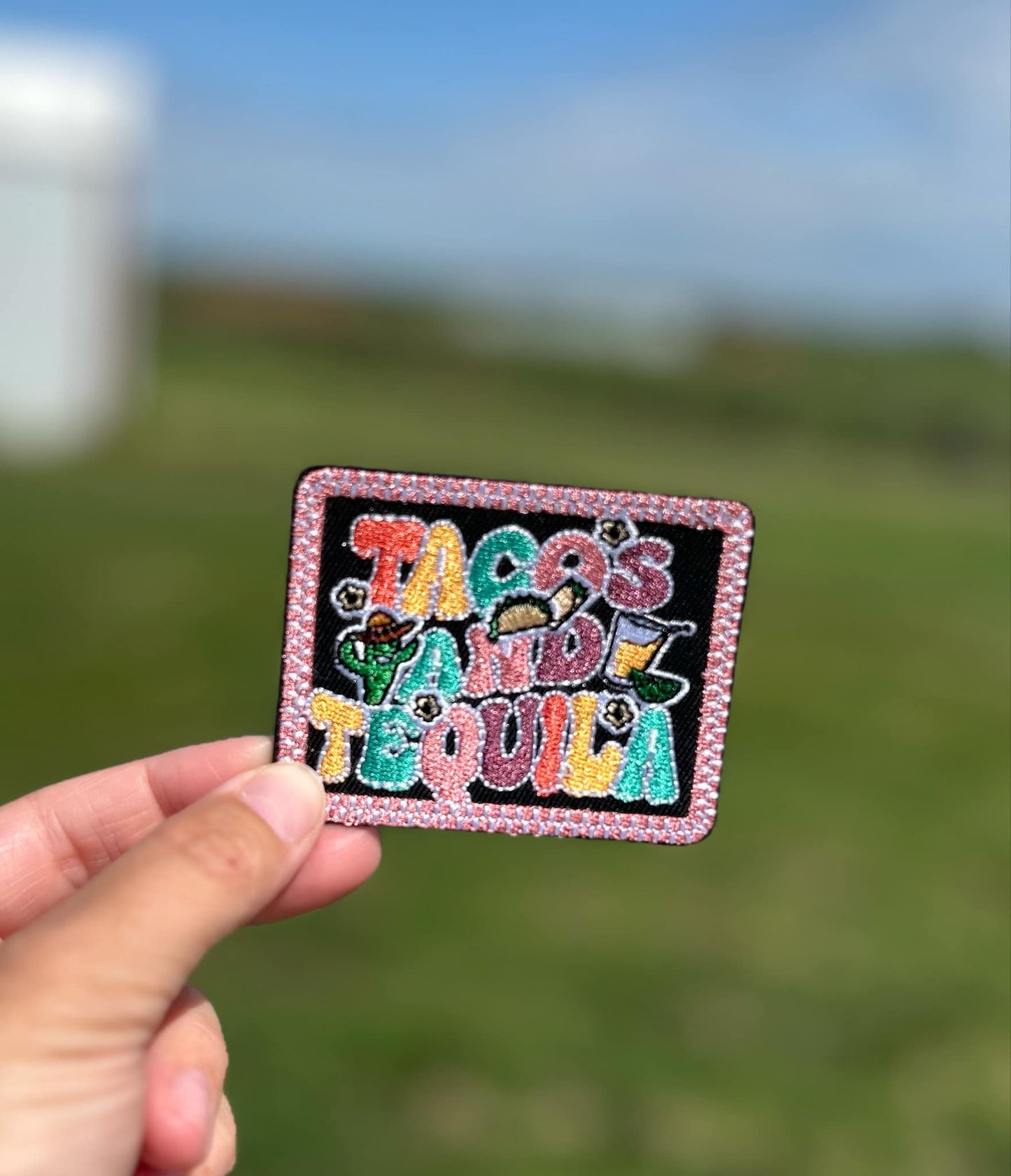 Tacos and Tequila Hat Patch