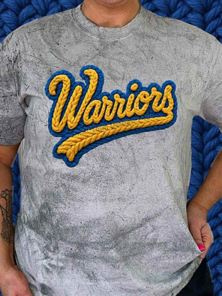DTF Print - Faux Yarn W@rriors