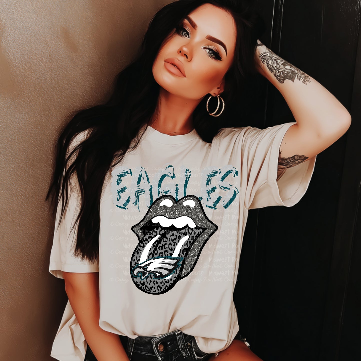 Professional Football Tongue Team Top