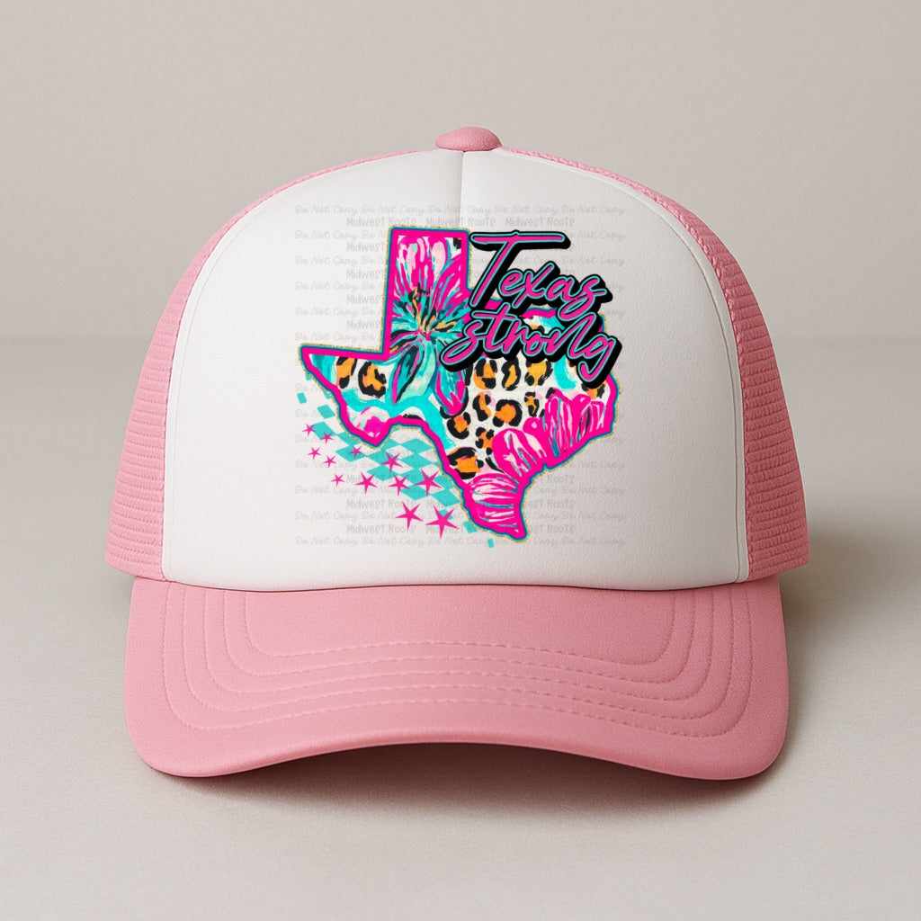 Texas Strong Foam Trucker Hat
