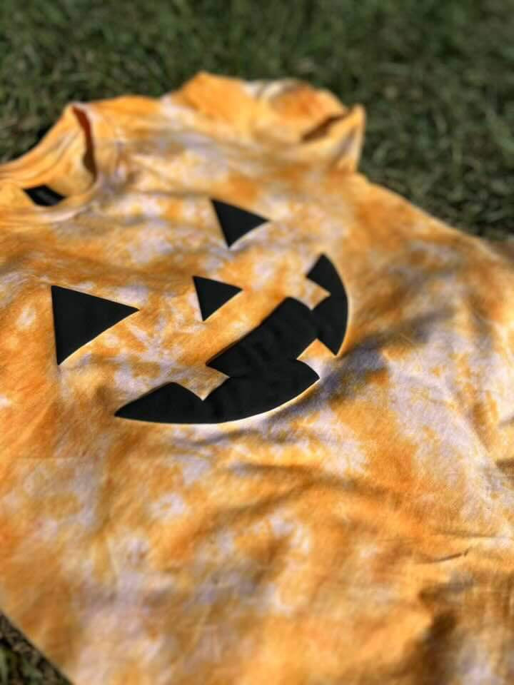 RTS 18 Month Pumpkin Bubble Romper