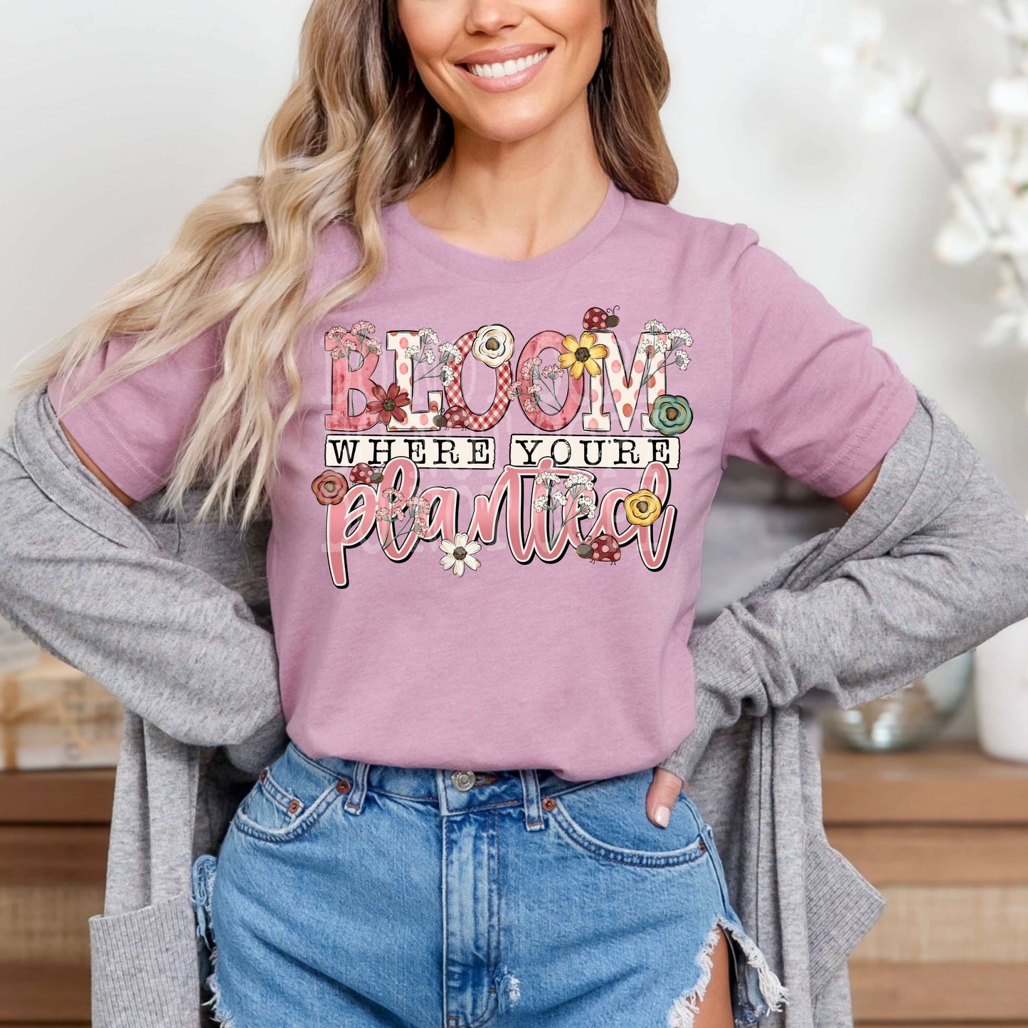 Bloom Where You Are Planted Top