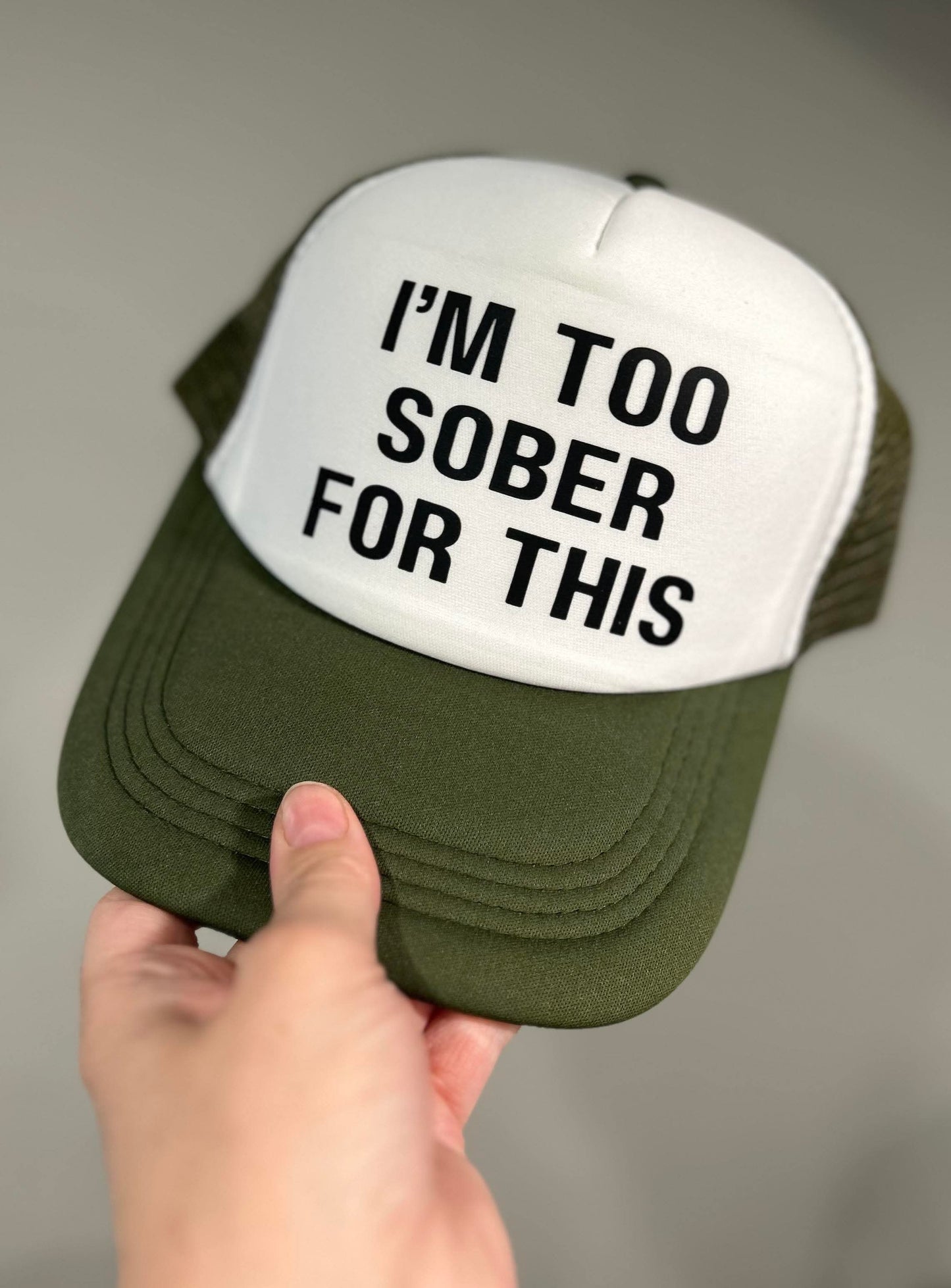 DTF Print - I’m Too Sober For This