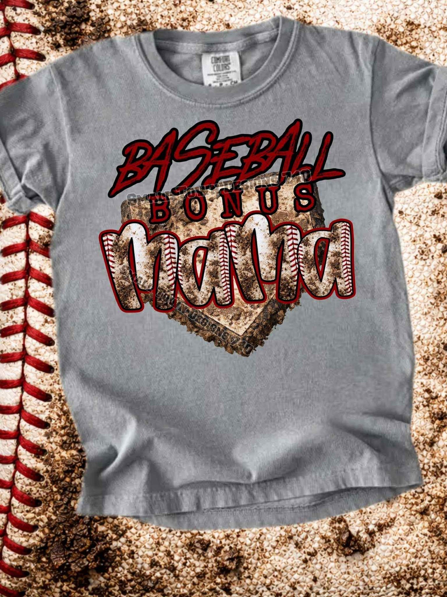 Baseball Bonus Mama Top