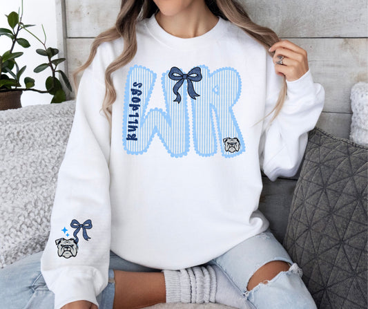 DTF Print - Seersucker WR bulldogs