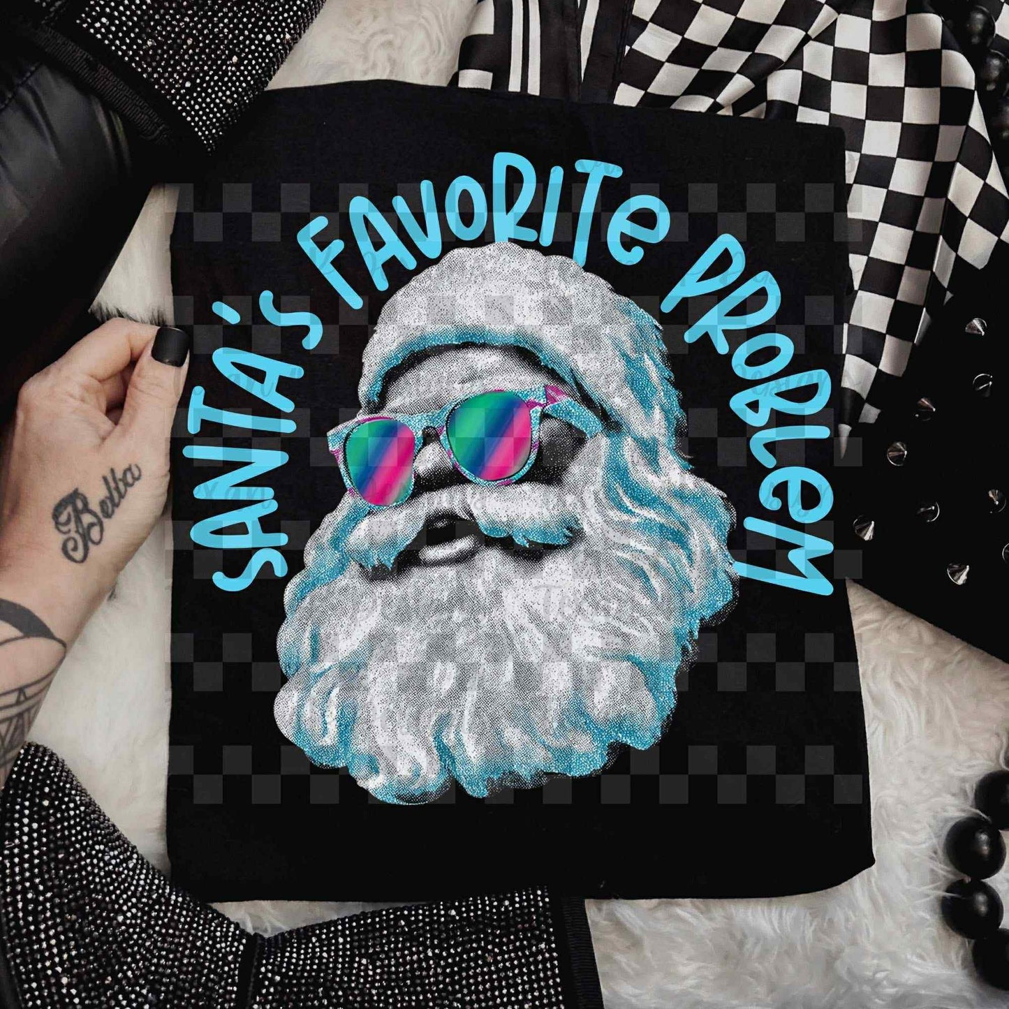 DTF Print- Santa’s Favorite Problem