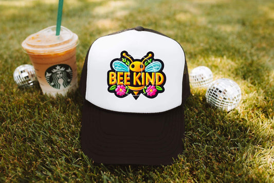 WS Completed Bee Kind Foam Trucker Hat