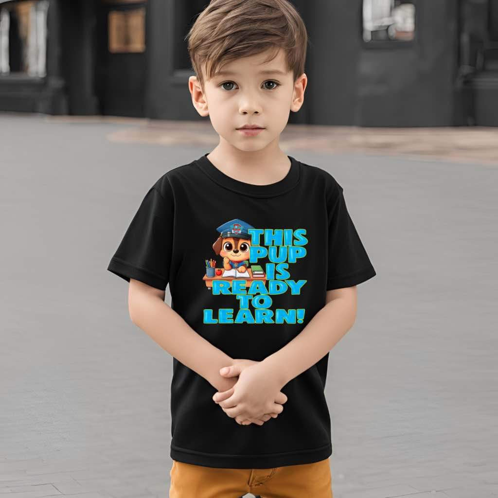 Kids Top This Pup Is Ready To Learn