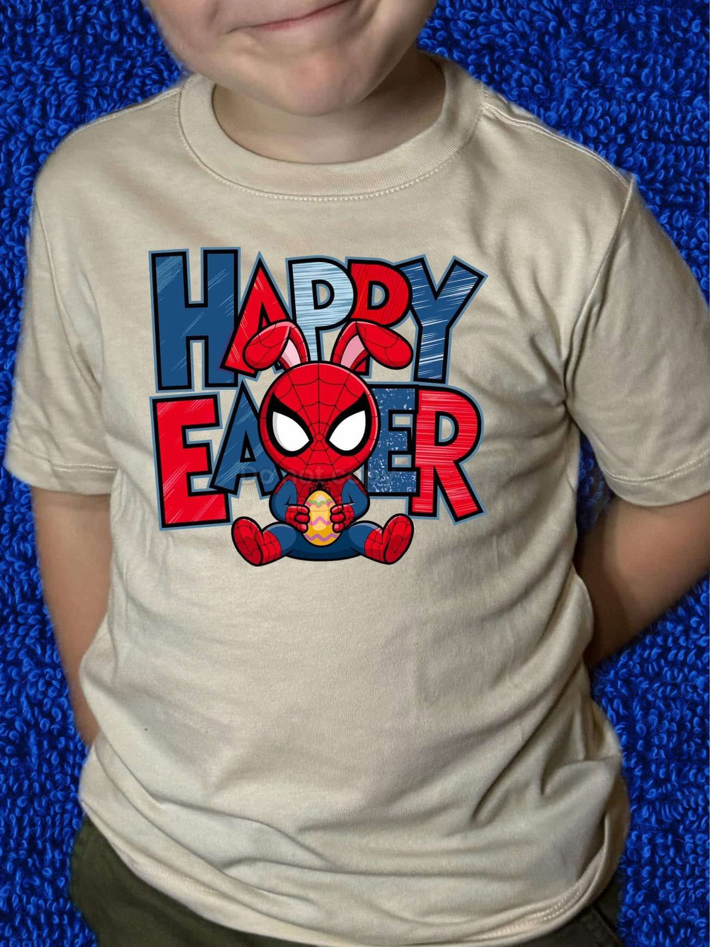 Spidey Easter Kids Top