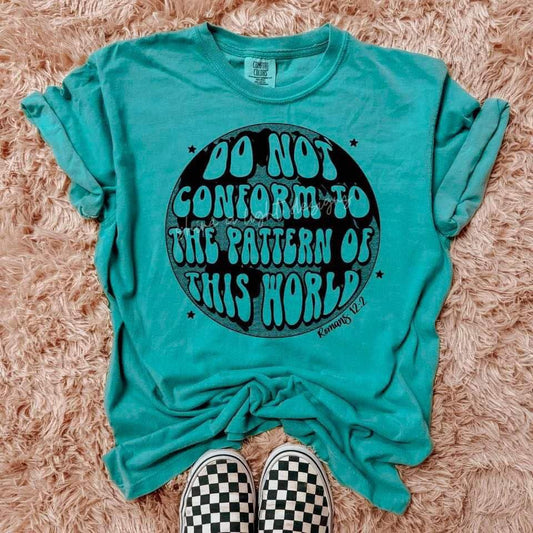 DTF Print Do Not Conform To The Pattern Of The World