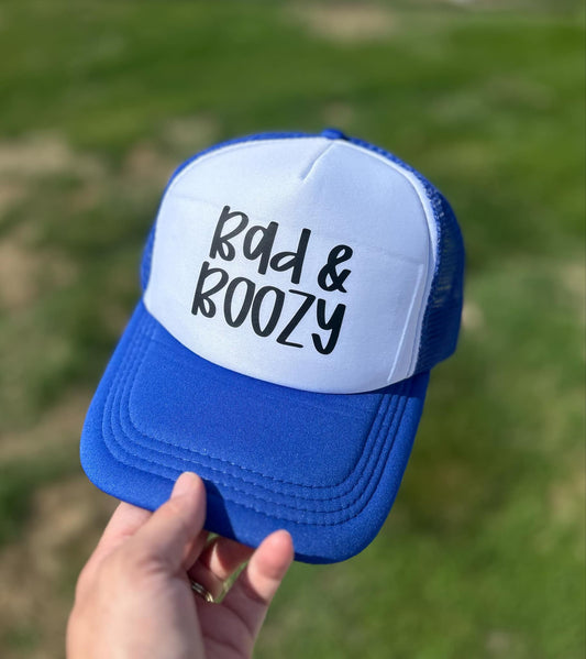 WS Completed Foam Trucker Hat Bad & Boozy