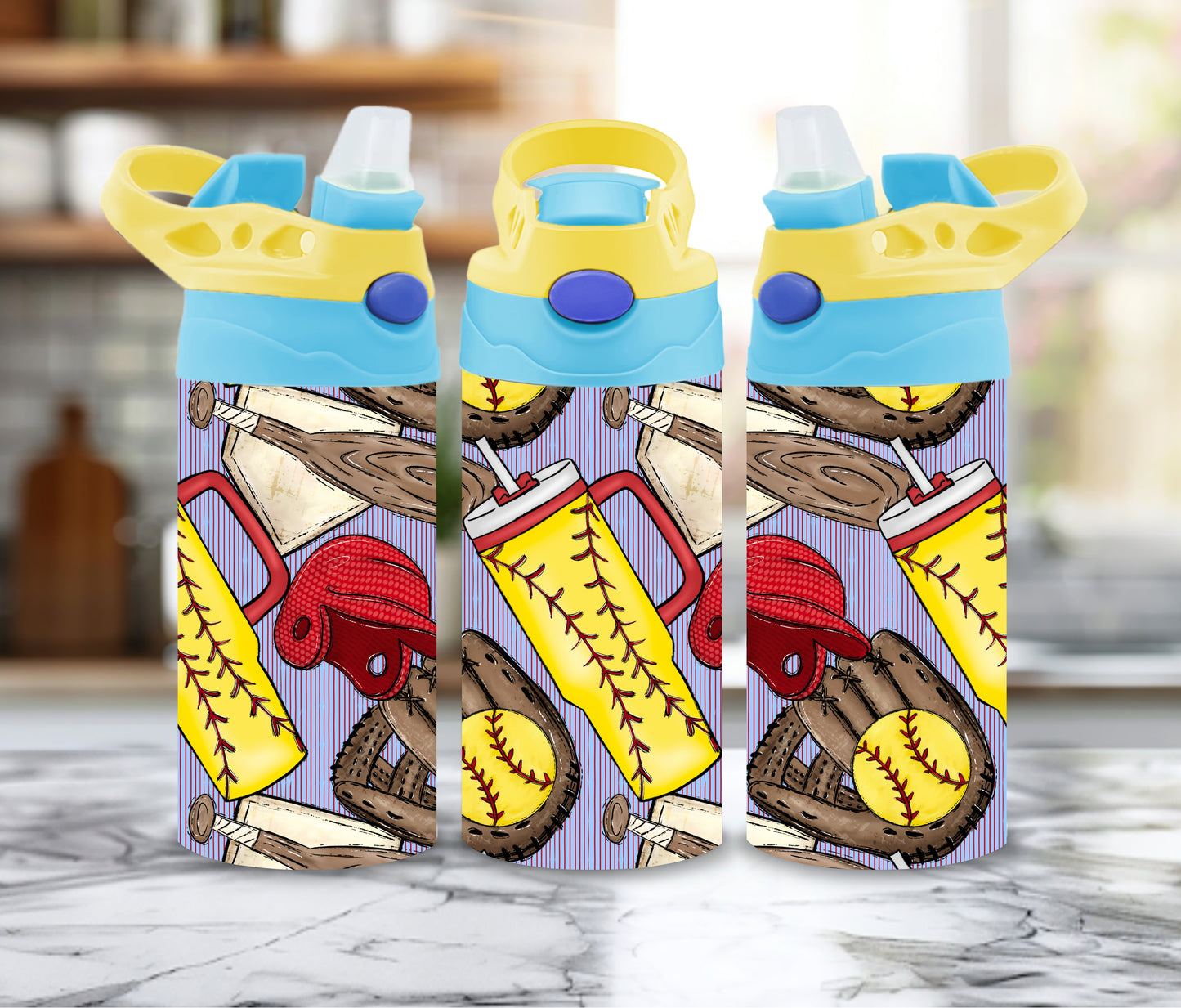 Sports Kids Sippy or Waterbottle