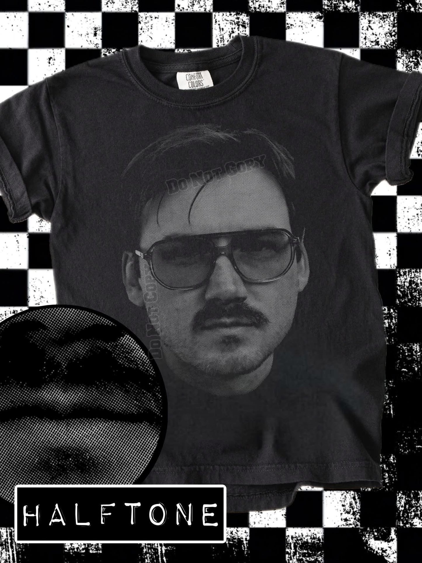 DTF Print - Halftone M0rgan W@llen