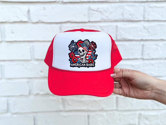WS Completed American Babe Foam Trucker Hat