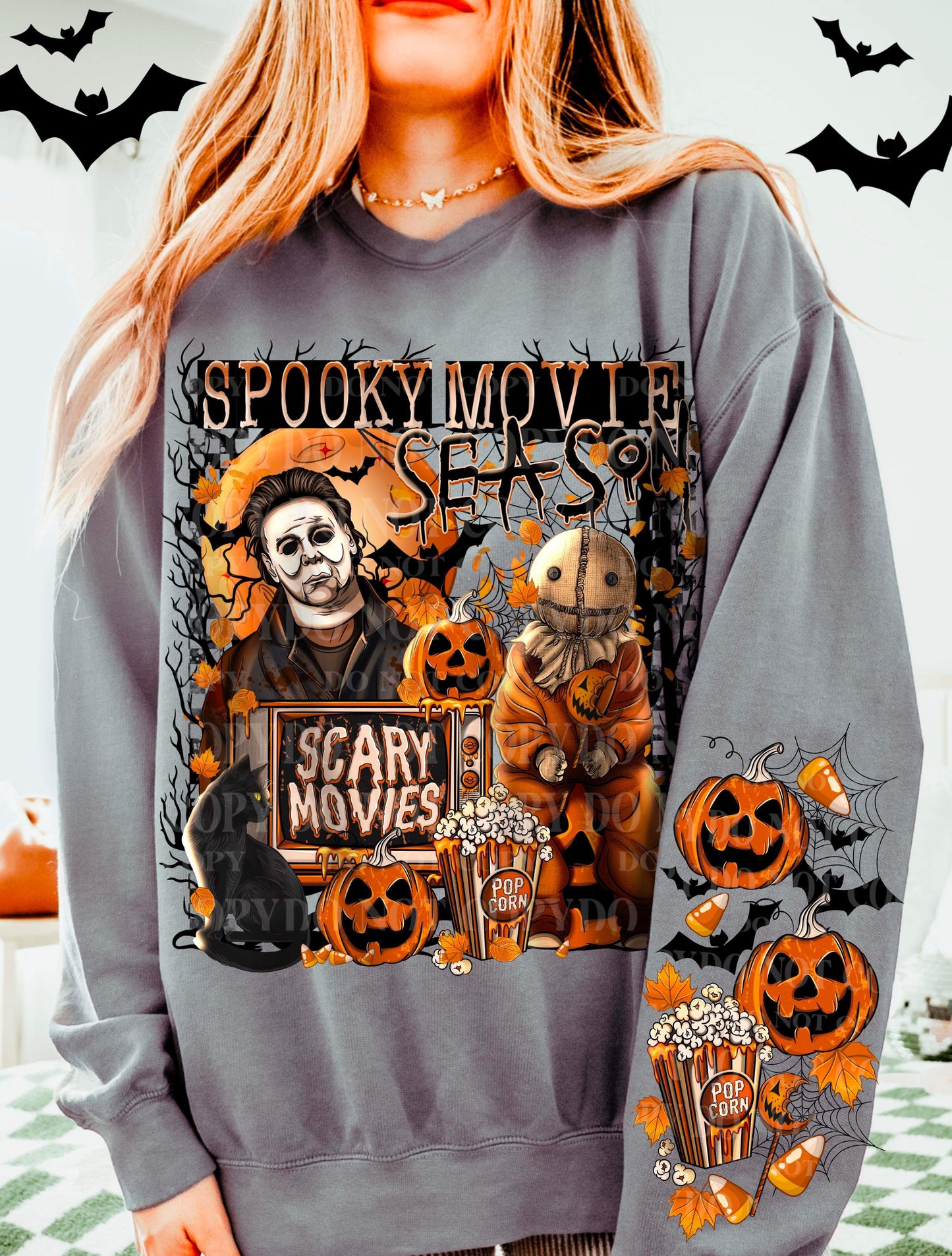 Spooky Movie Season Masked Man Top