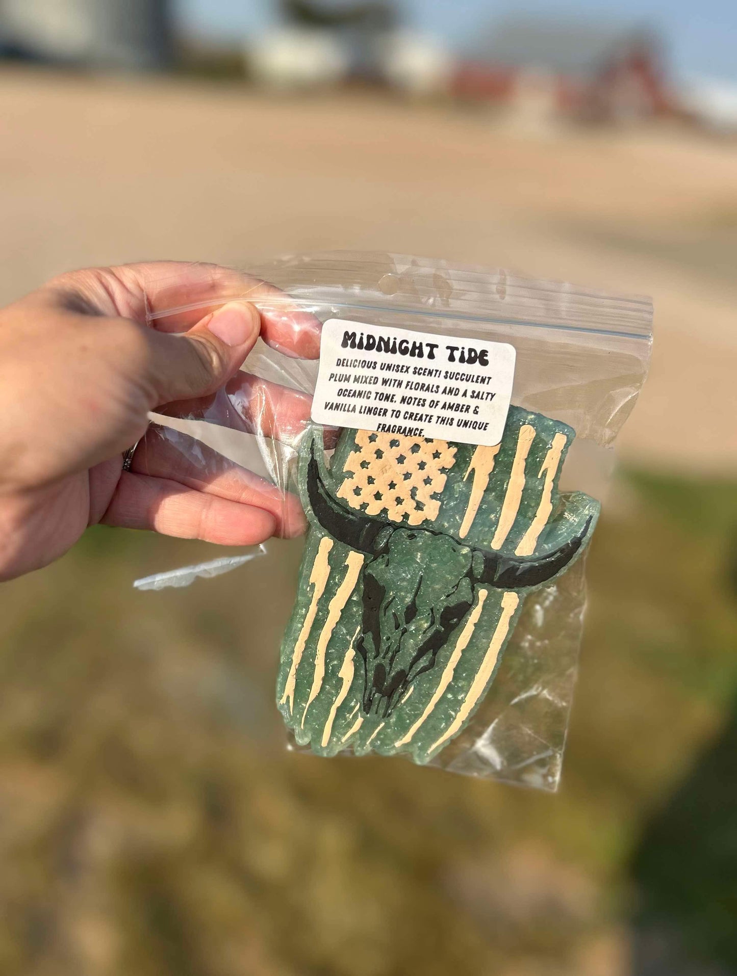 Antler Flag in Midnight Tide