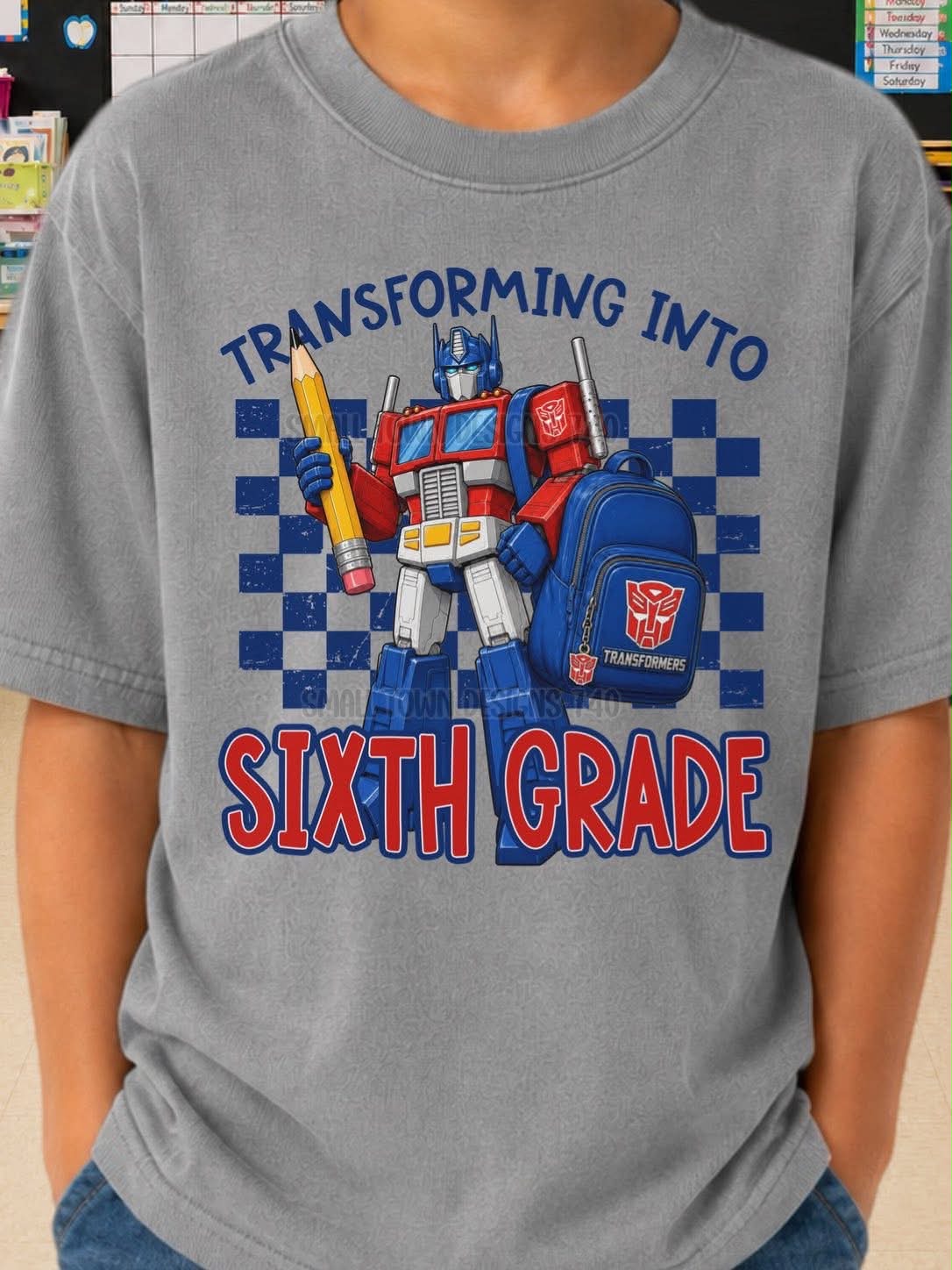 Transforming into Sixth Grade Kids Top