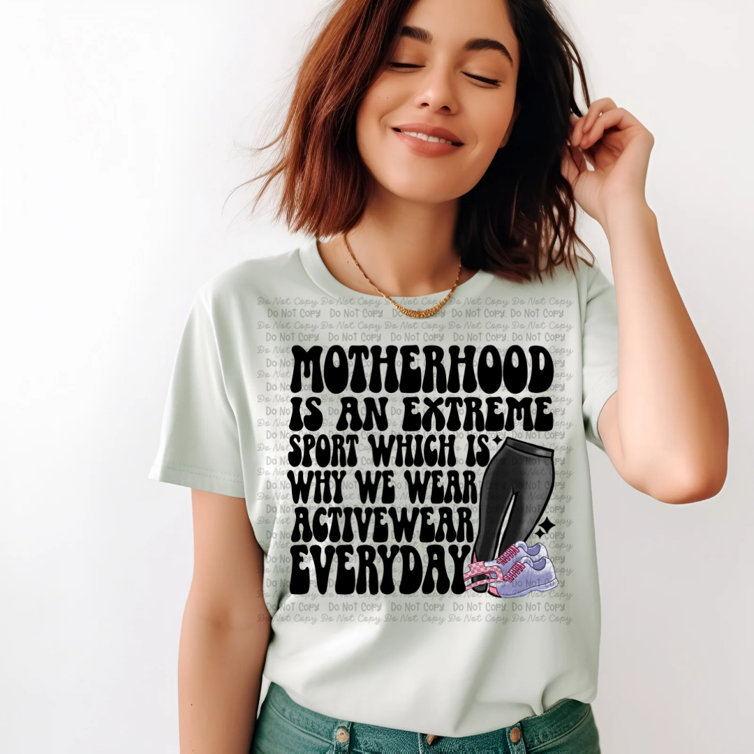 Motherhood Is An Extreme Sport Sub Print