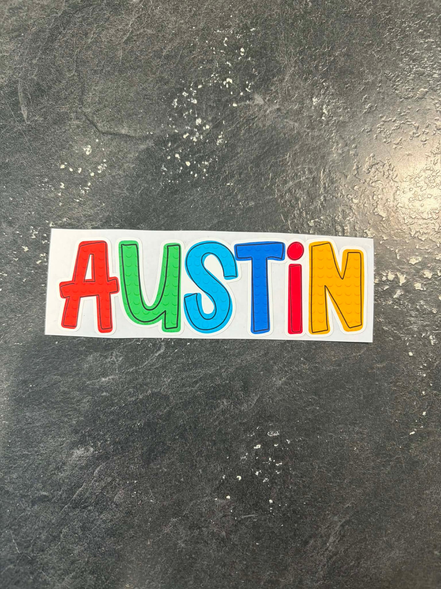 School Name Sticker
