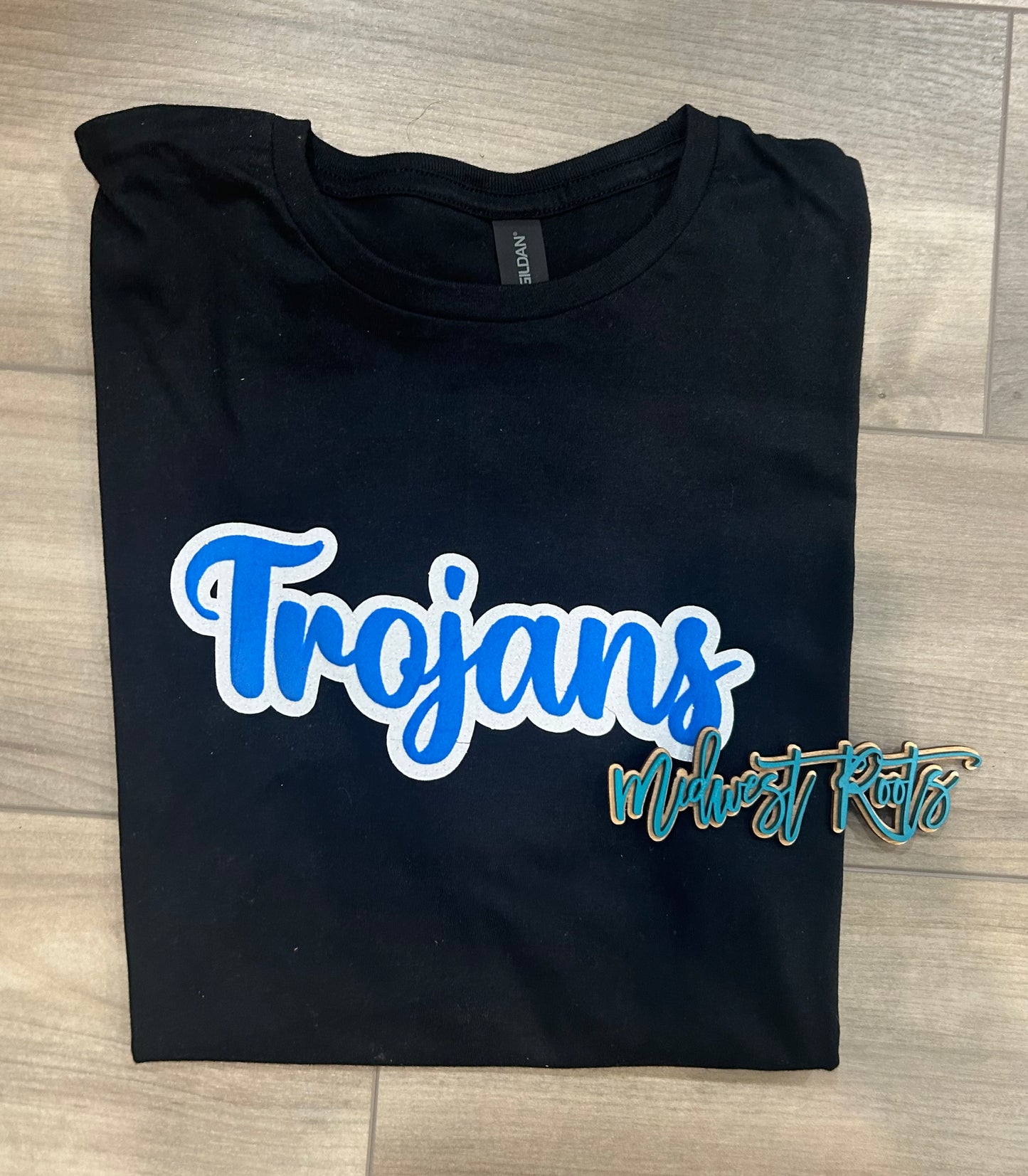 Custom Mascot Puff Printed Top