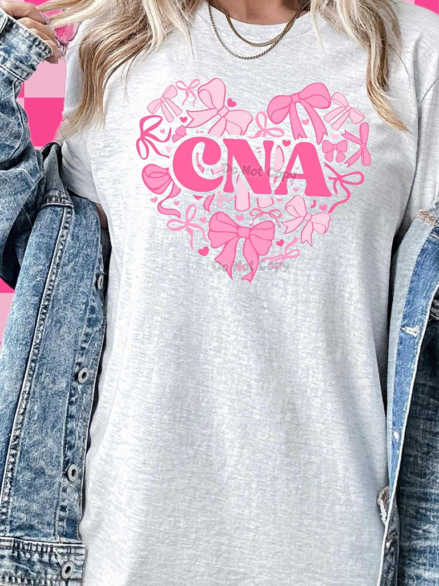Pink CNA Heart Top