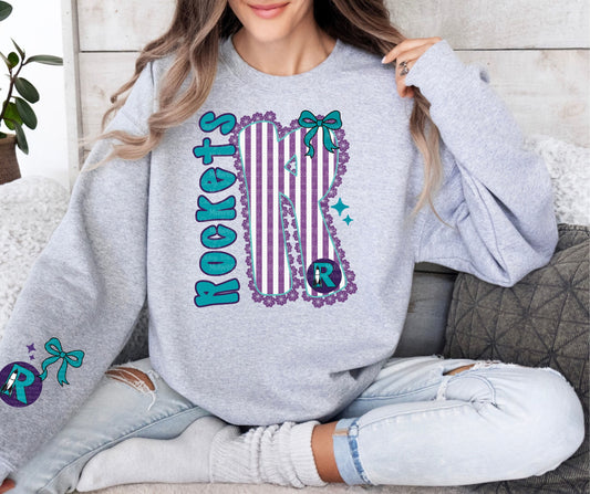 WS Completed Kid Top Seersucker R Rockets