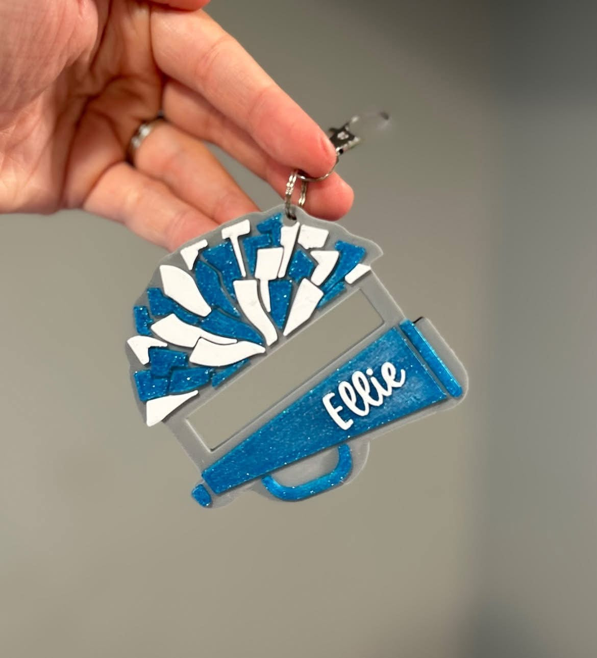 3D Printed Ponytail Keychain Holder