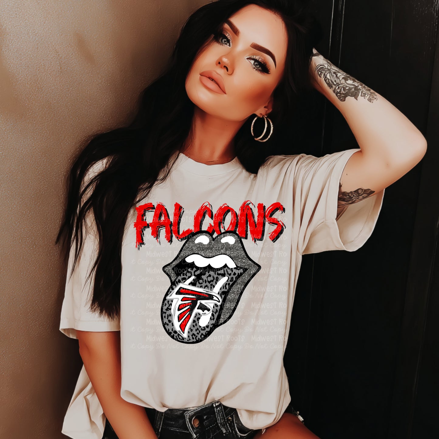 Professional Football Tongue Team Top