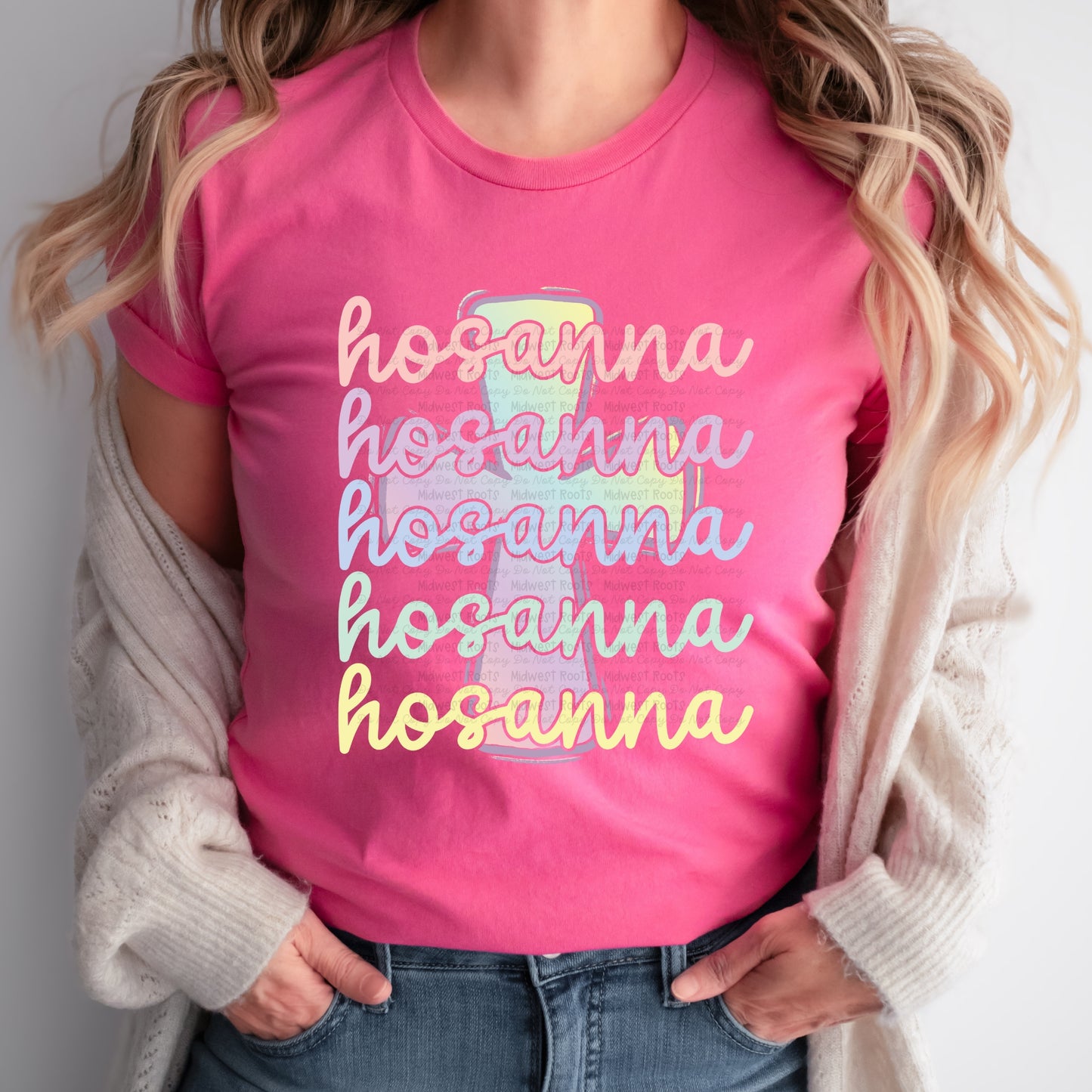 Colored Hosanna Top
