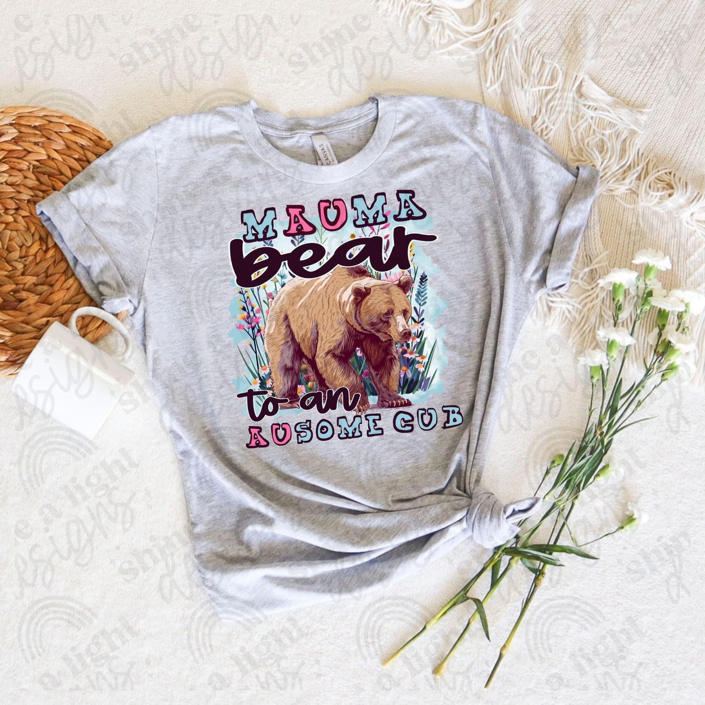 Mauma To An Ausome Cub Sub Print