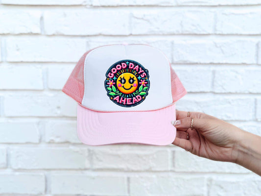 WS Completed Good Days Ahead Foam Trucker Hat