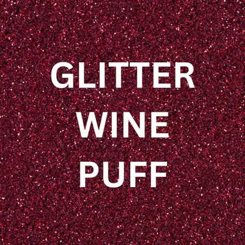 Custom Glitter Puff Print