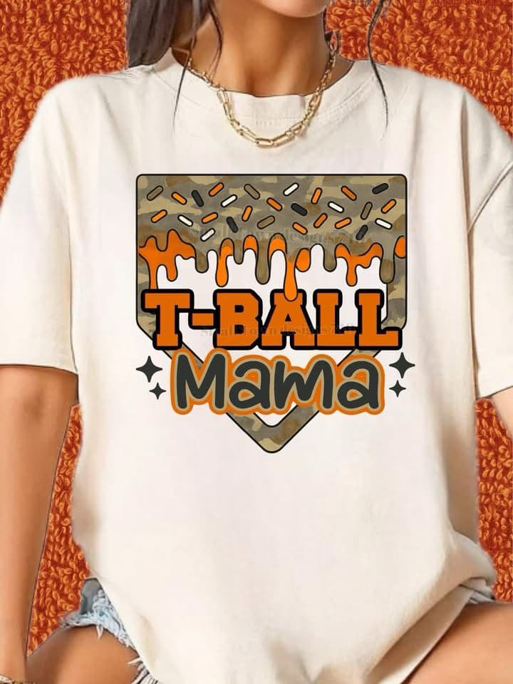 DTF Print - Tball Mama