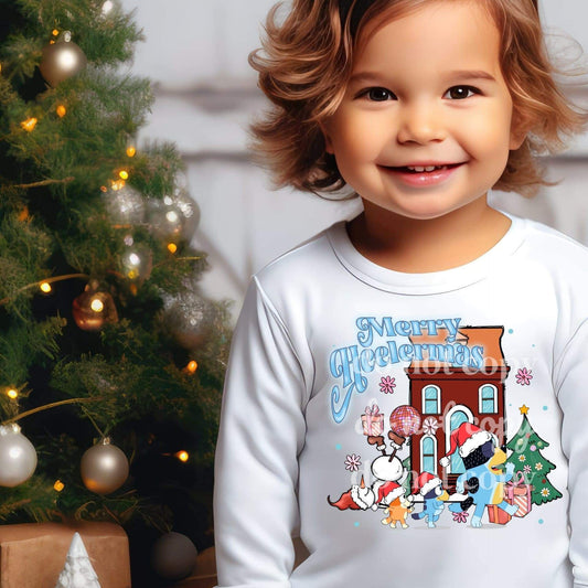 DTF Print Merry Heelermas