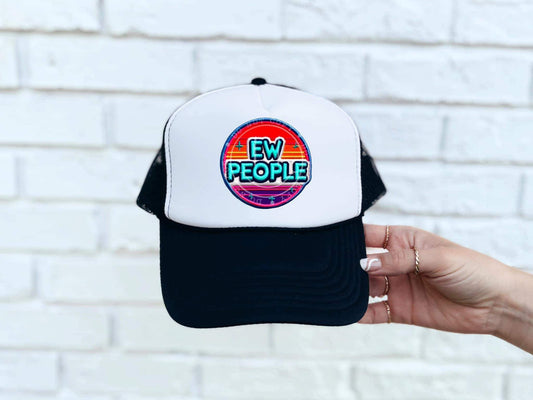 WS Completed Ew People Foam Trucker Hat