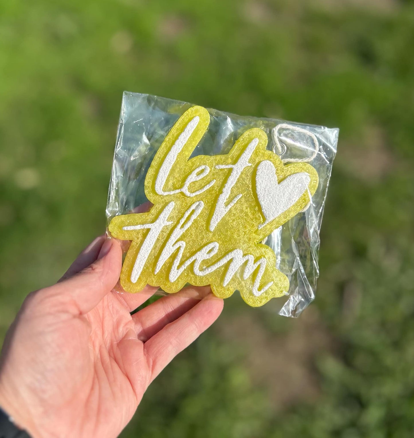 Let Them Freshie in Mahogany Teakwood