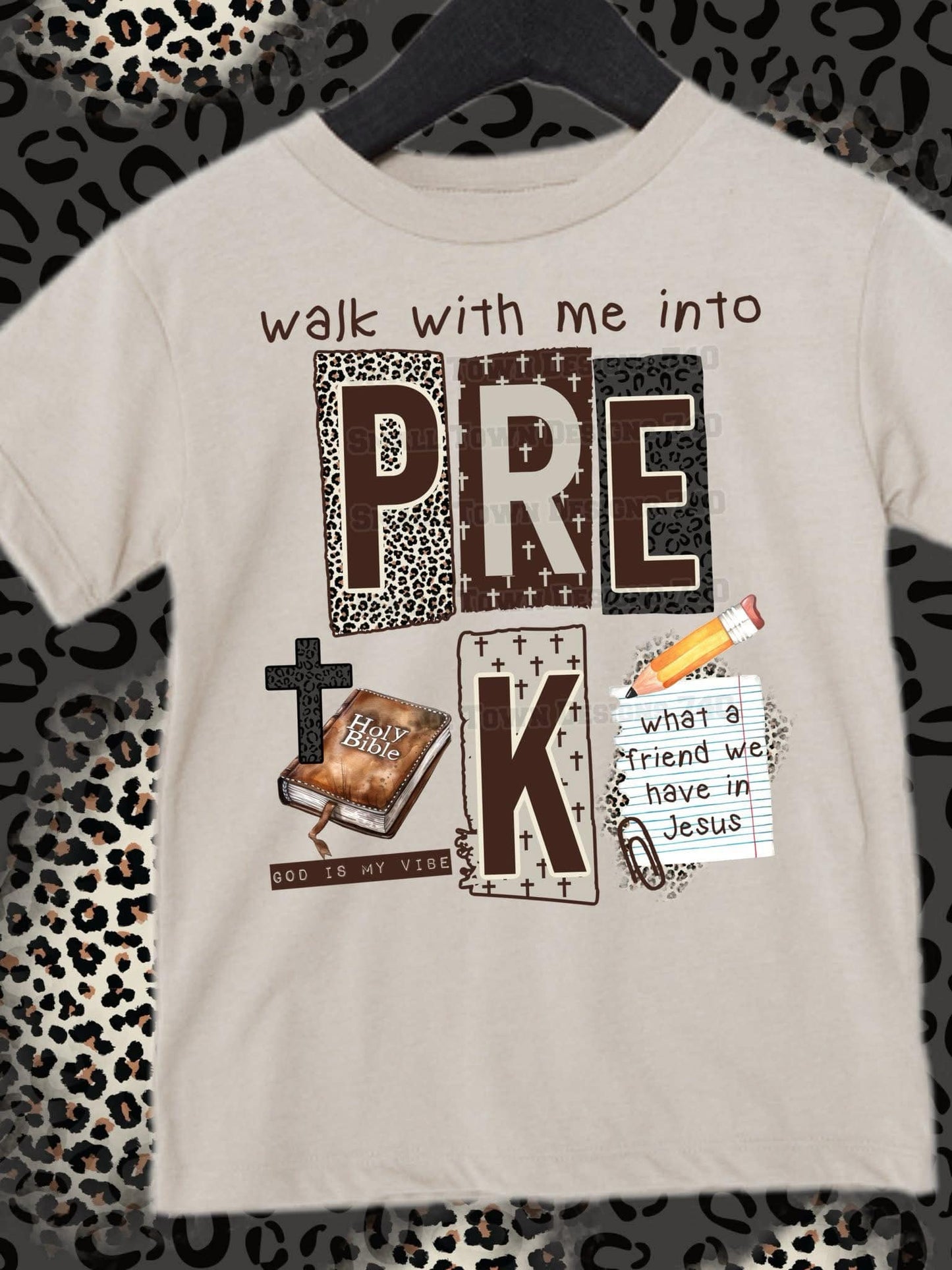 Walk With Me Into Grade Kids Top