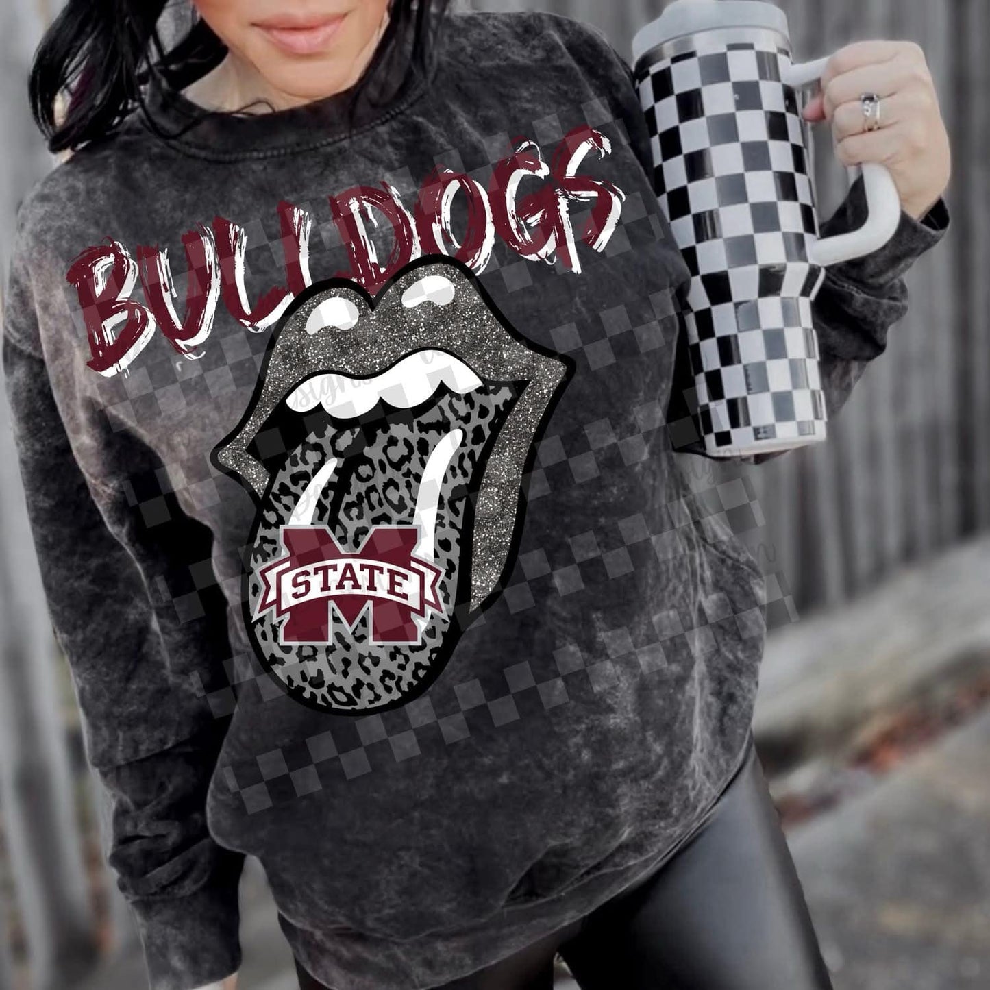 Kids College Football Tongue Team Top