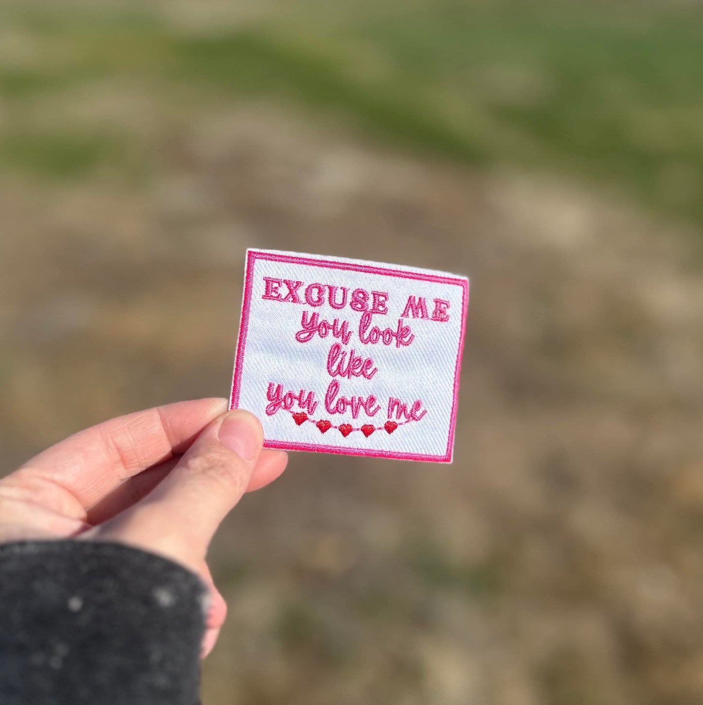 Excuse me, you look like you love me Hat Patch