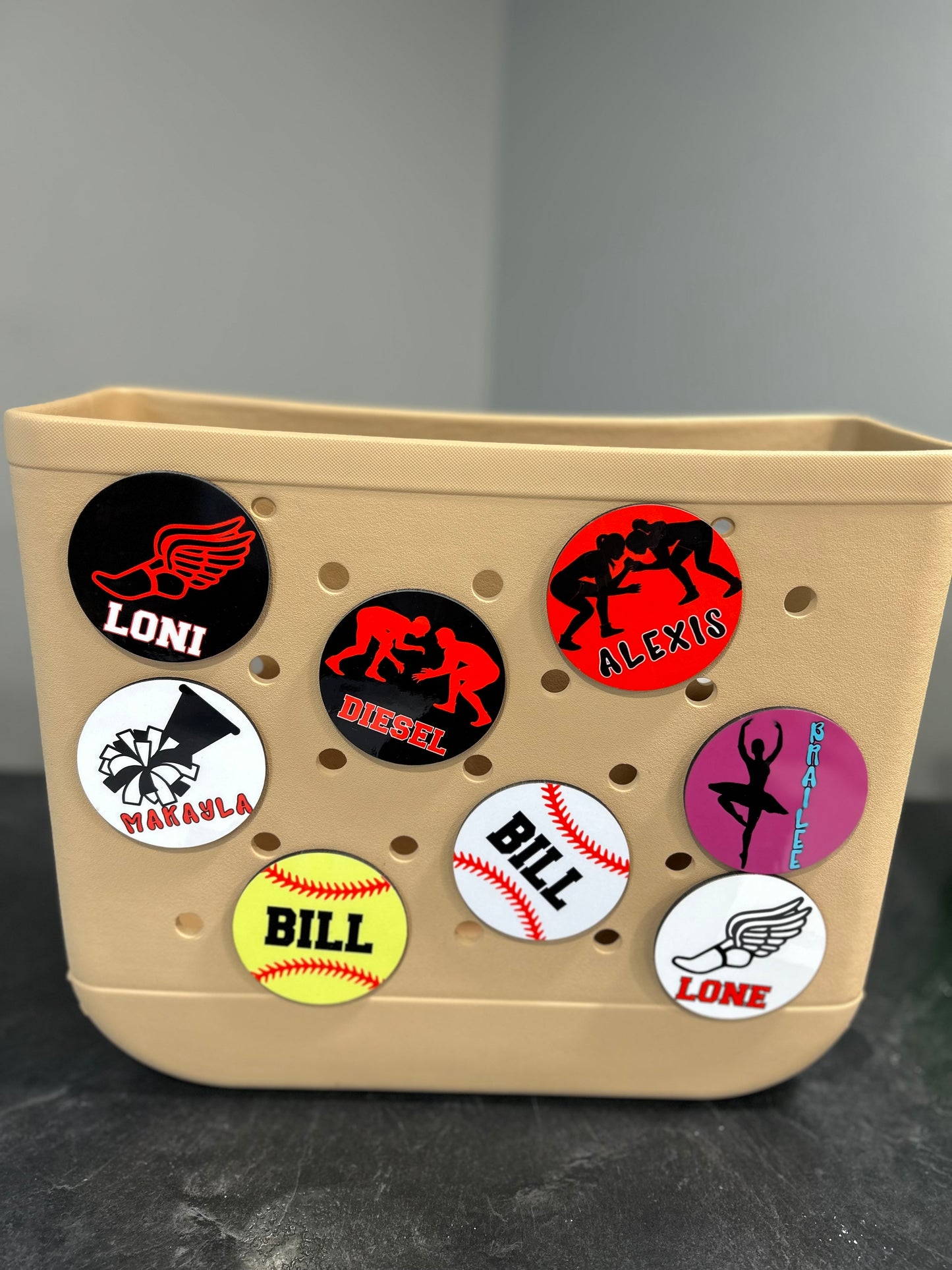 Sport Bag Charms