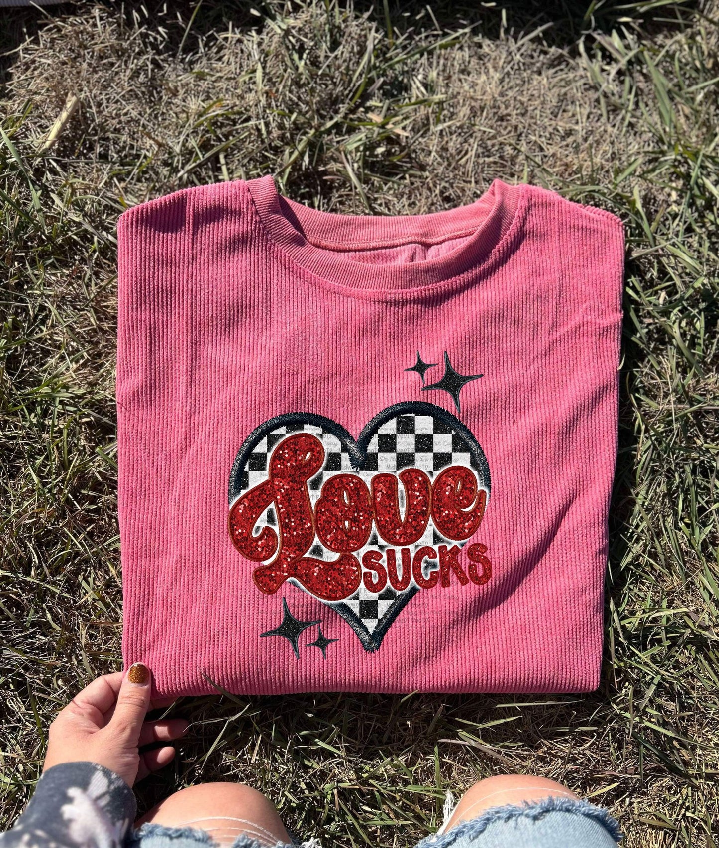 Pre Order Love Sucks Corduroy