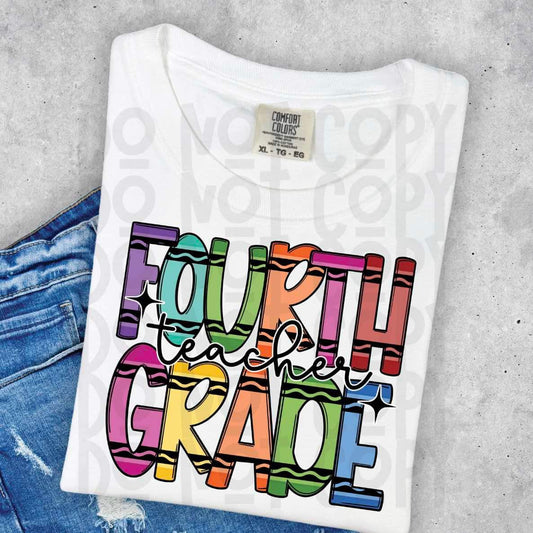 WS Completed Fourth Grade Teacher Crayon