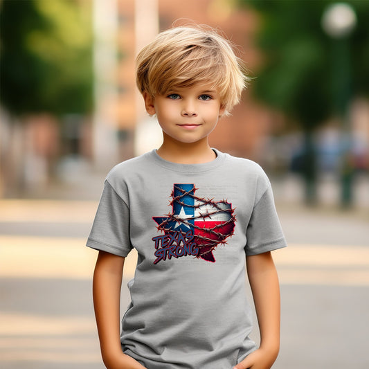 WS Completed Kid Top Texas Strong