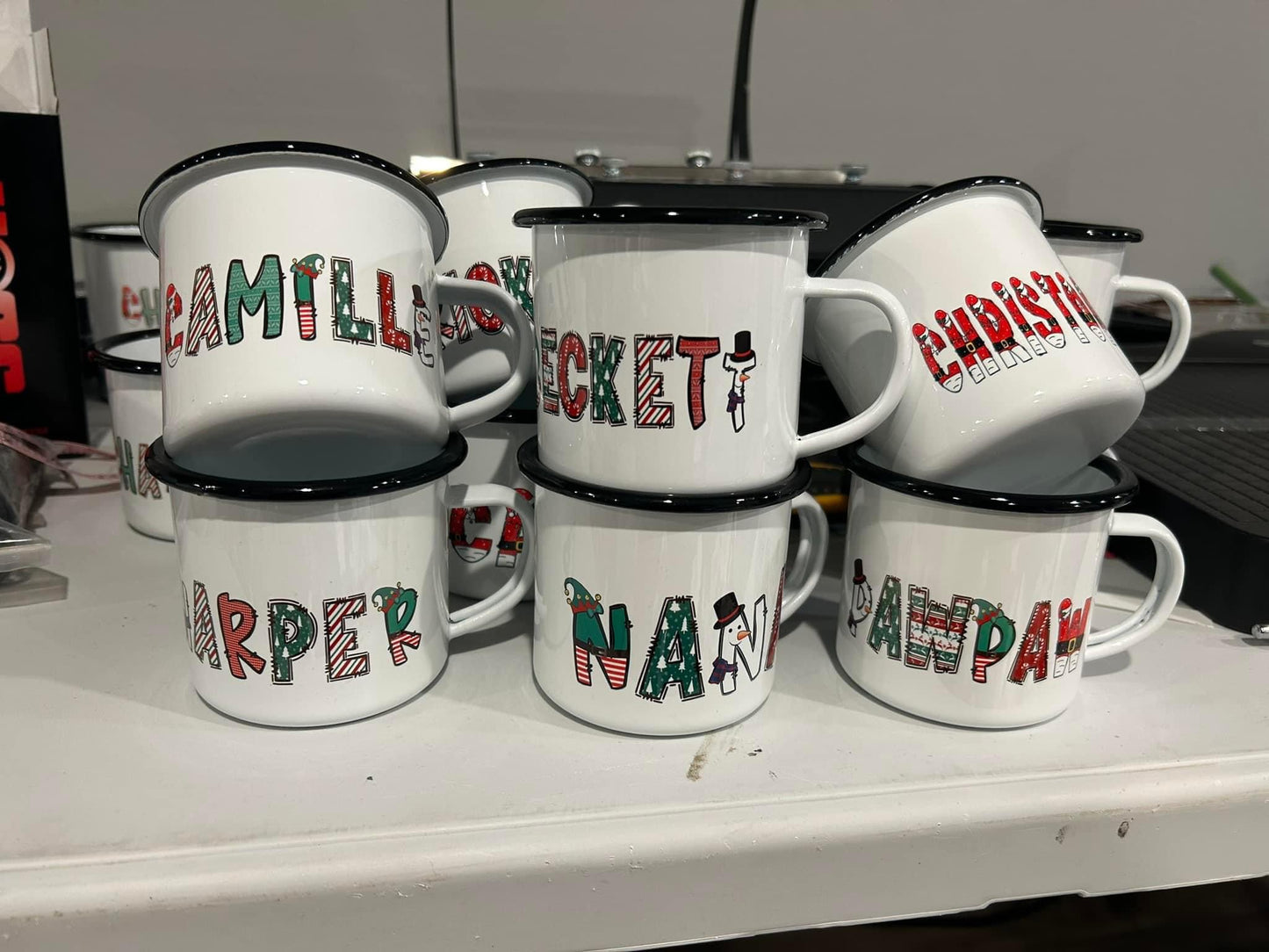 Personalized Christmas Mug